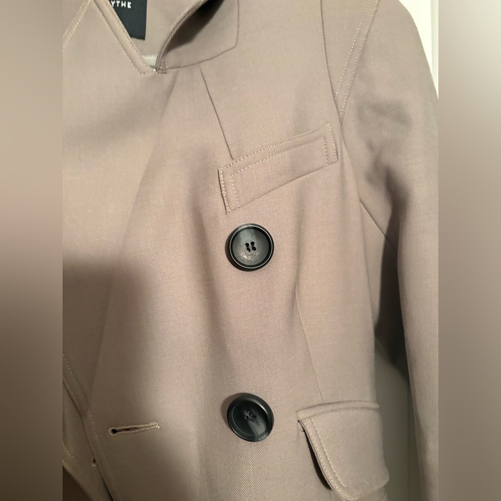 Smythe Pagoda Coat in Storm ASO Meghan Markle - Picture 10 of 14